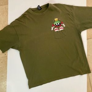 Vintage Warner Bros. Marvin The Martian Pocket Tee